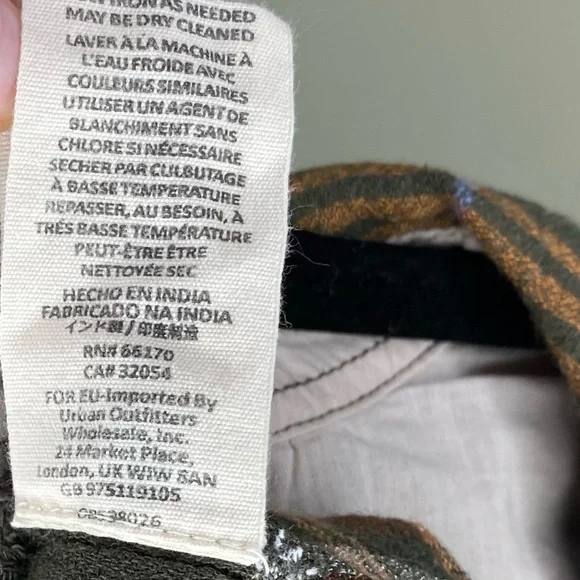 Free People Wesley Plaid Button Down Long Sleeve Top - Picture 7 of 10